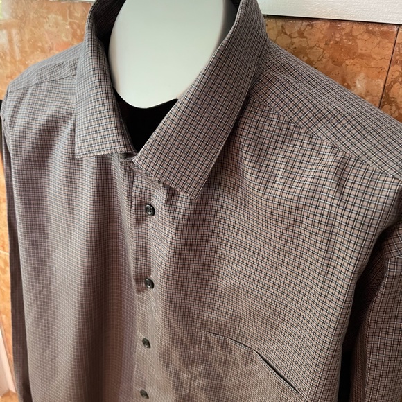 Alfred Sung Cotton Mens Dress Shirt - Picture 3 of 9